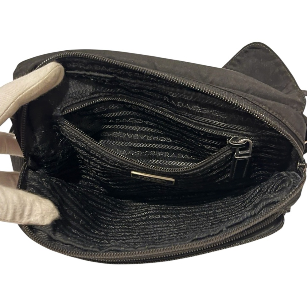 Prada Black Nylon Crossbody Belt Bag - EUC - Picture 12 of 14